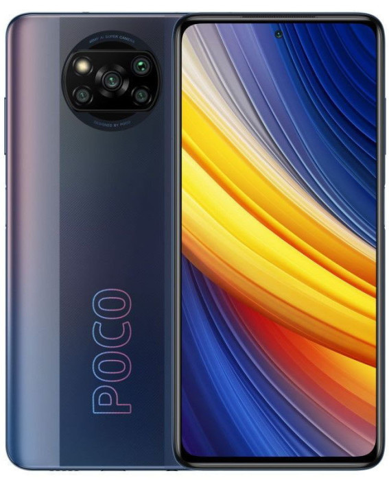 Смартфон Xiaomi Poco X3 Pro 6/128GB Phantom Black EAC | Фото 2 из 2