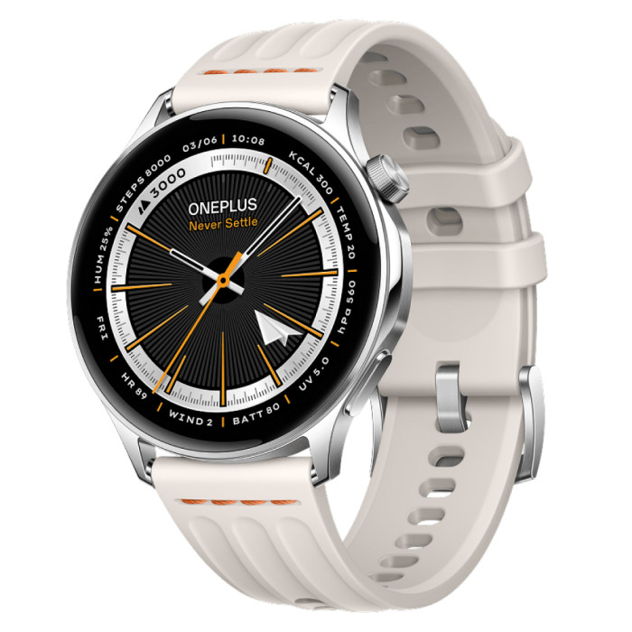 Умные часы OnePlus Watch Lite Серебристый (Silver)