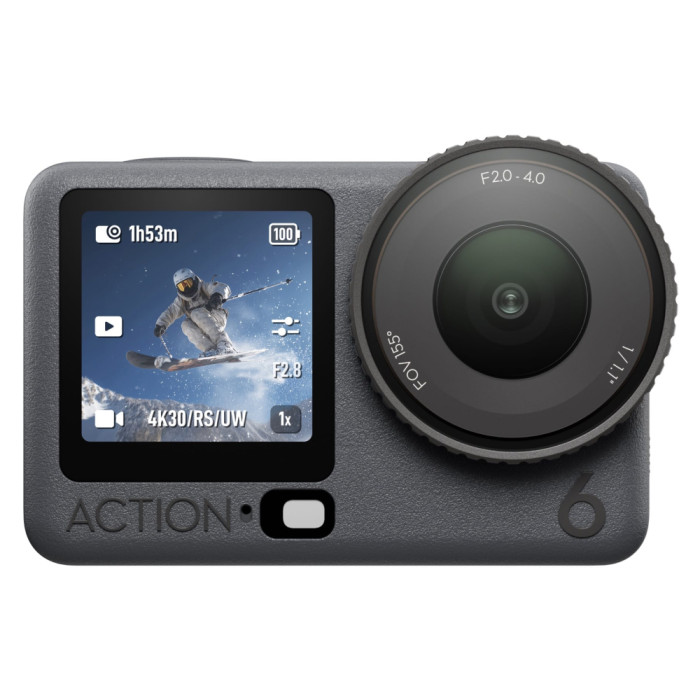 Экшн-камера DJI Osmo Action 6 Adventure Combo Черный (Black)